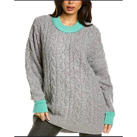 Free People Olympia oversized sweater size M - Picture 1 of 8